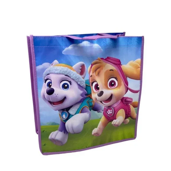 NWT Nickelodeon Paw Patrol Reusable Shopping Tote Bags 2 Pack - Picture 5 of 7